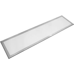 Pannello Led 40W 120x30cm Cornice bianca rettangolare luce regolabile Novaline