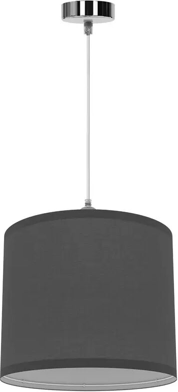 Lampadario da soffitto Fez Grigio 1 x E27 Aigostar