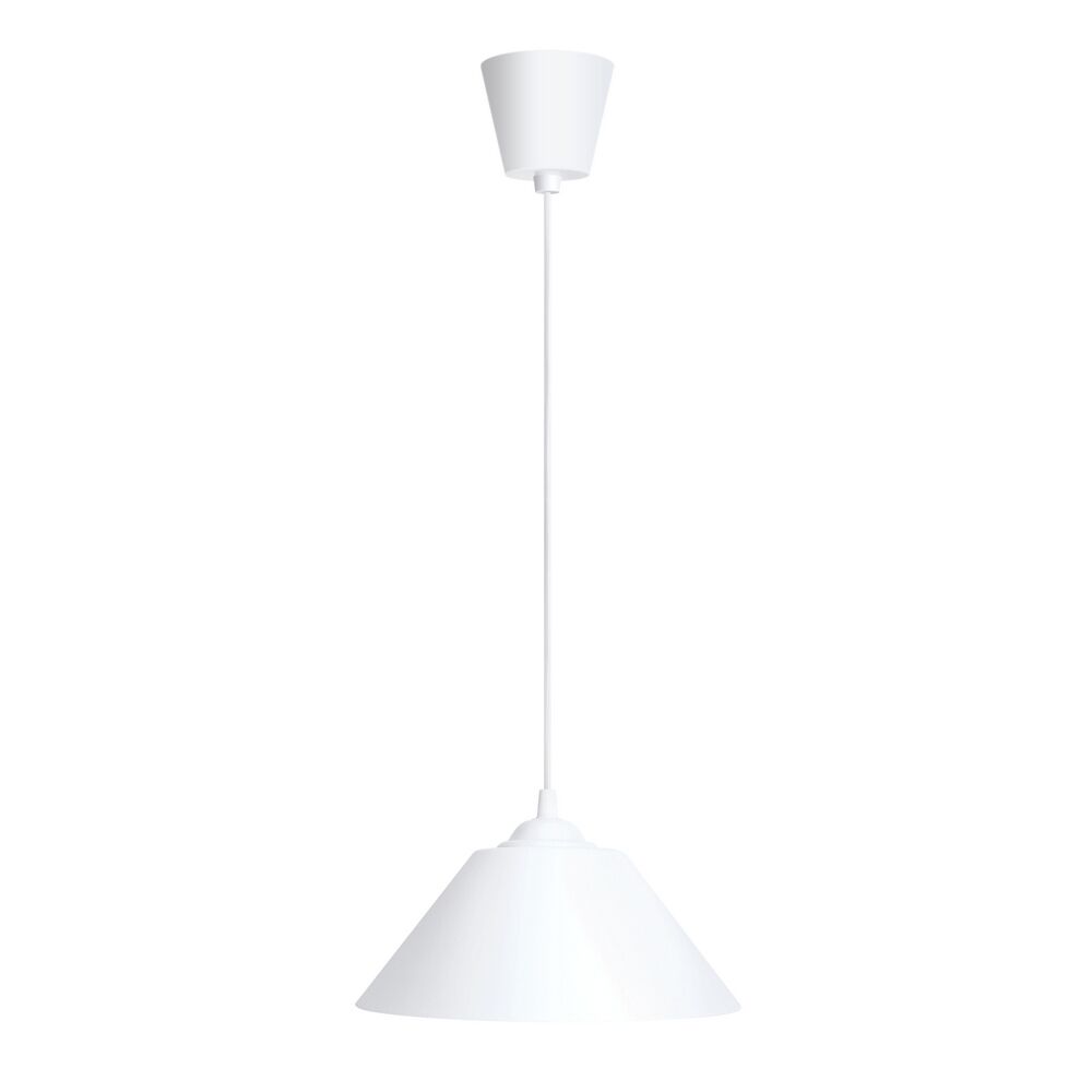 Lampadario da soffitto Pendant Cono Bianco 1 x E27 Aigostar