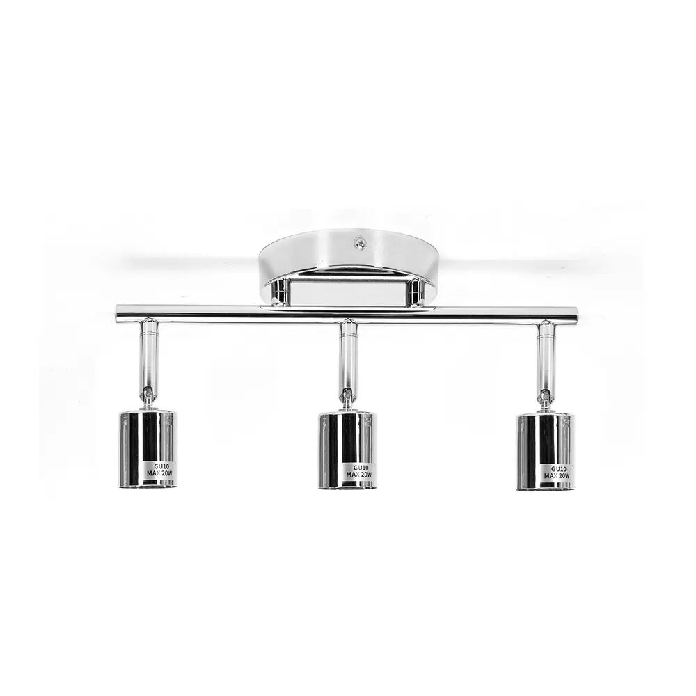 Lampadario da soffitto Triade Argento 3 x GU10 orientabili Aigostar