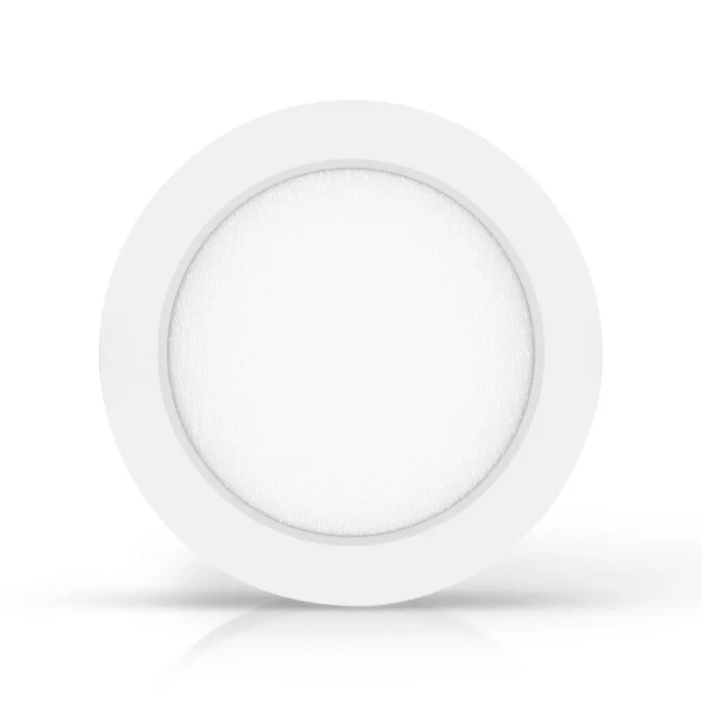 Plafoniera Led slim 12W Bianca Rotonda Bianco caldo 3000K Aigostar