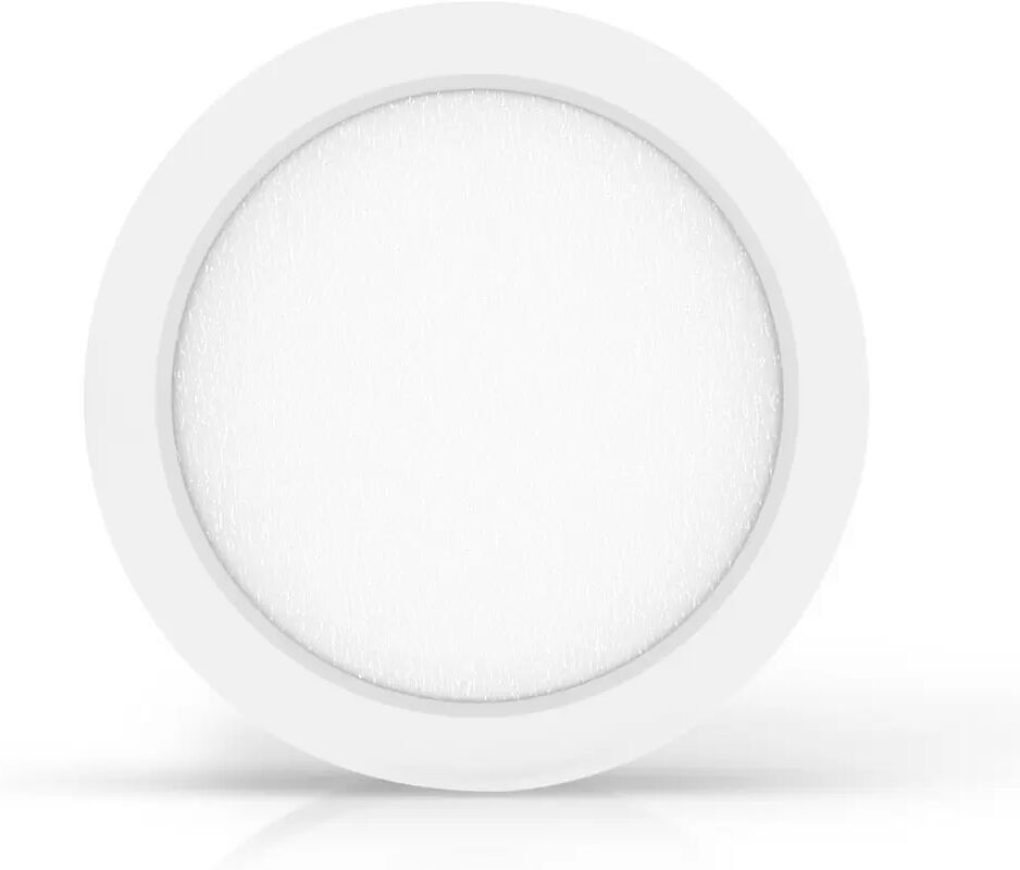 Plafoniera Led slim 18W Bianca Rotonda Bianco neutro 4000K Aigostar