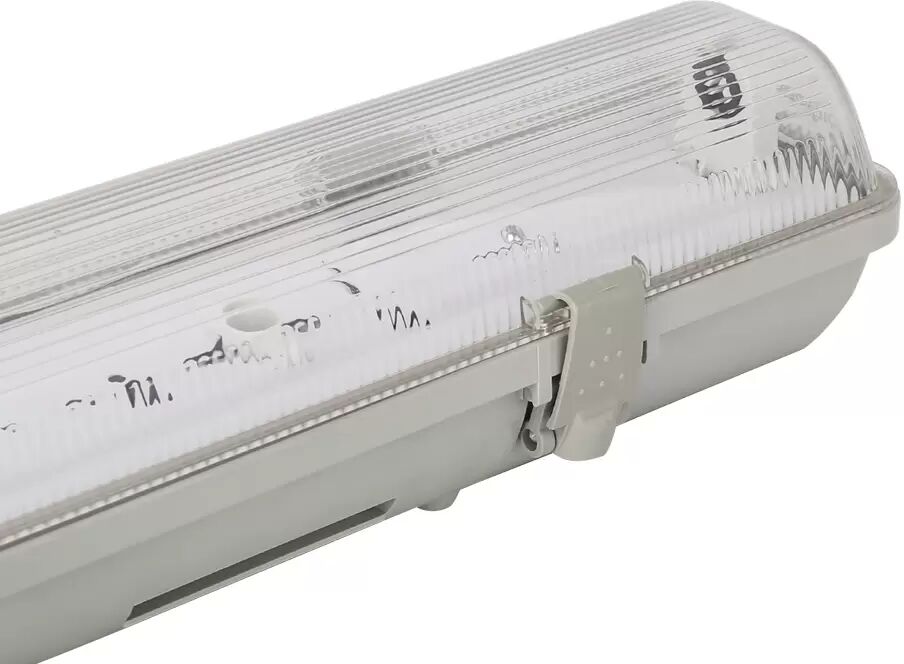 Plafoniera stagna a 1 posto per Tubi Led G13 T8 da 120cm in plastica Aigostar