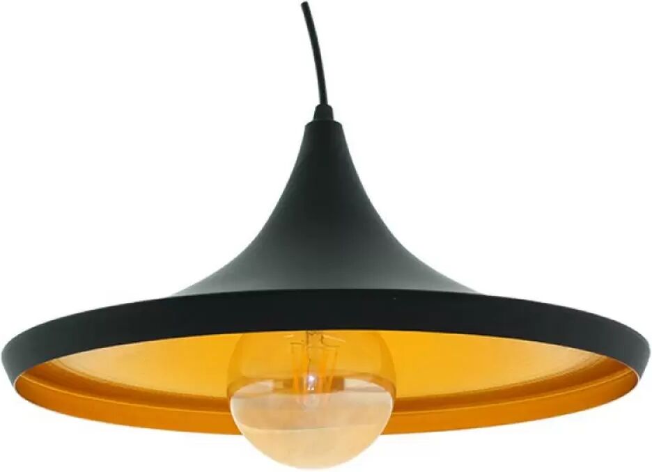 Lampadario da soffitto Lenn Nero 1 x E27 M LEDME