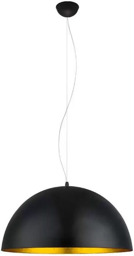 Lampadario da soffitto Pople Nero 1 x E27 M LEDME