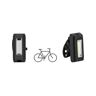 Kit 2 Luci per bicicletta Led COB 3W anteriore bianca e posteriore rossa Novaline