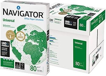 Offertecartucce.com Carta A4 Navigator Universal 80gr confezione da 5 risme da 500 fogli