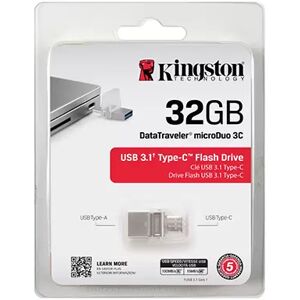 Offertecartucce.com Pen Drive 32GB Kingston USB 3.1/MicroUSB DTDUO3C/32GB