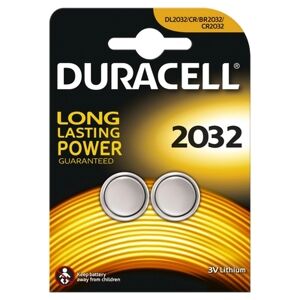 Offertecartucce.com Duracell 2 Batterie bottone CR2032 3V Litio