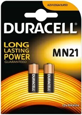 Offertecartucce.com Duracell 2 Batterie MN21 12V Alcaline