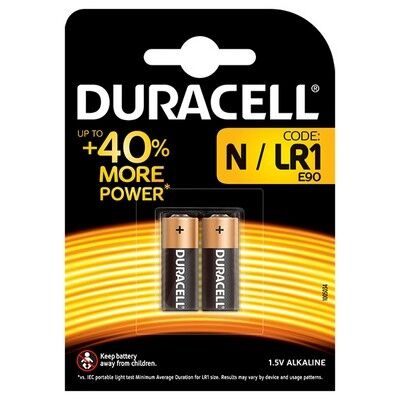 Offertecartucce.com Duracell 2 Batterie N / LR1 1,5V Litio