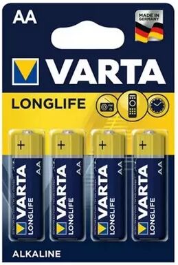 Offertecartucce.com Varta Longlife 4 Batterie stilo AA 1,5V Alcaline