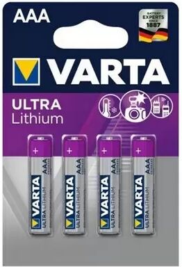 Offertecartucce.com Varta Ultra Lithium 4 Batterie ministilo AAA 1,5V al Litio