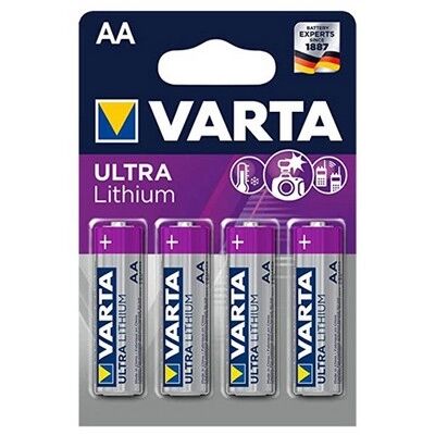 Offertecartucce.com Varta Ultra Lithium 4 Batterie stilo AA 1,5V al Litio