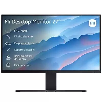 Offertecartucce.com Monitor Xiaomi Mi Desktop BHR4975EU 27&#8243; LED IPS Full HD 1920&#215;1080 75Hz