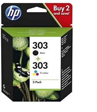 Cartuccia originale Hp 3YM92AE Multipack 303 (Conf. da 2 pz.) NERO+COLORE