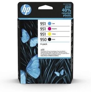 Cartuccia originale Hp 6ZC65AE Multipack 950/951 (Conf. da 4 pz.) NERO+COLORE