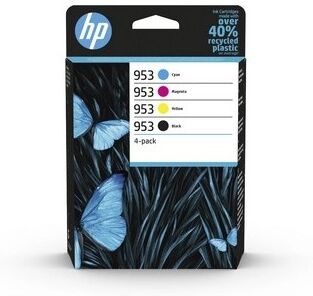 Cartuccia Hp 6ZC69AE Multipack 953 (Conf. da 4 pz.) originale NERO+COLORE