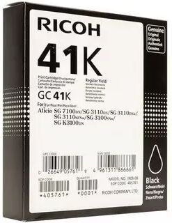 Cartuccia originale Ricoh 405761 NERO