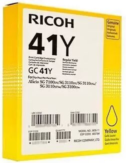 Cartuccia originale Ricoh AFICIO SG3110DNW GIALLO