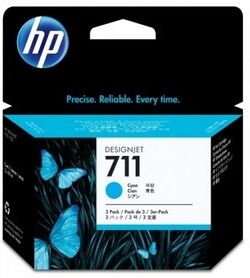 Cartuccia originale Hp CZ134A Multipack 711 (Conf. da 3 pz.) CIANO