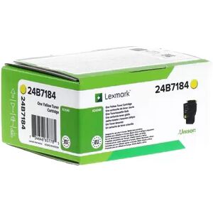 Toner Lexmark 24B7184 originale GIALLO