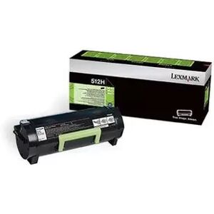 Toner Lexmark 51F2H00 512H originale NERO