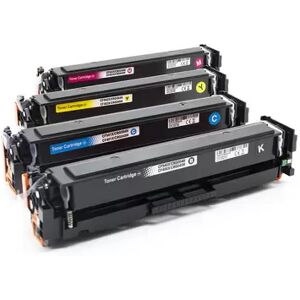 Offertecartucce.com 4 Toner Hp 201X-SERIE Multipack Nero + Colore compatibile per Hp COLOR LASERJET PRO M274N