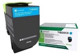 Toner originale Lexmark CS317DN CIANO