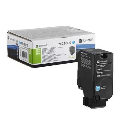 Toner originale Lexmark CS725DTE CIANO