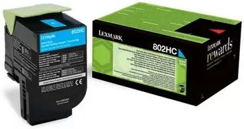 Toner originale Lexmark CX510DHE CIANO