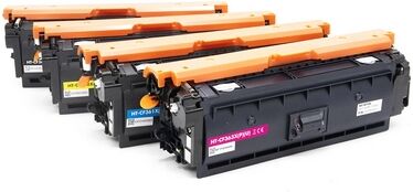 Offertecartucce.com 4 Toner Hp 508X-SERIE Multipack Nero + Colore compatibile per Hp COLOR LASERJET ENTERPRISE M550 SERIES