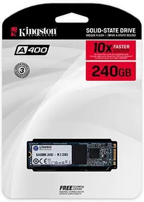 Offertecartucce.com Hard Disk SSD 240GB Kingston A400 Serial ATA III Interno M.2 SA400M8/240G