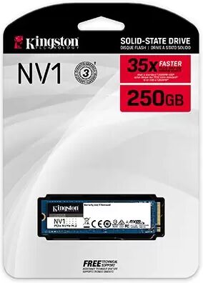 Offertecartucce.com Hard Disk SSD 250GB Kingston NV1 PCIe NVMe Interno M.2 SNVS/250G