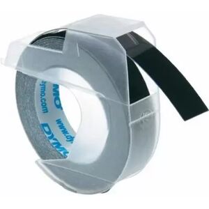 Offertecartucce.com Nastro per etichettatrice a rilievo compatibile Dymo S0898130 3D Tape da 9 mm (Rotolo 3 metri) NERO