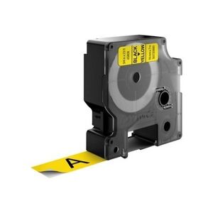 Offertecartucce.com Nastro per etichettatrice compatibile Dymo 360D NERO SU GIALLO