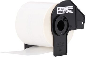 Offertecartucce.com Etichette adesive per etichettatrice compatibile Brother QL-1050 NERO SU BIANCO