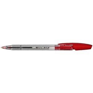 Offertecartucce.com Penna Bic Cristal Clic a scatto a sfera rossa 1 mm conf. 20 pz.