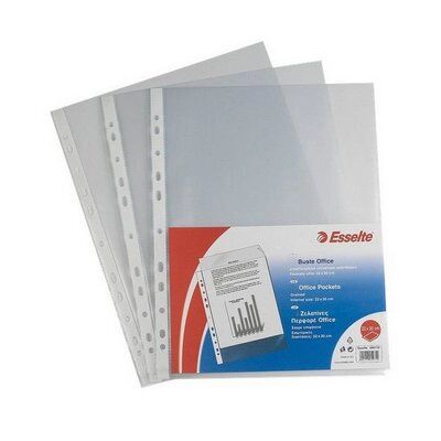 Offertecartucce.com Buste perforate Esselte Standard 22&#215;30 cm conf. 50 pz.