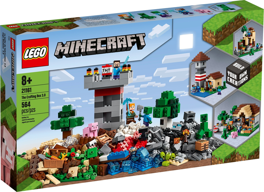 Mediatoy Lego Minecraft Crafting Box 3.0