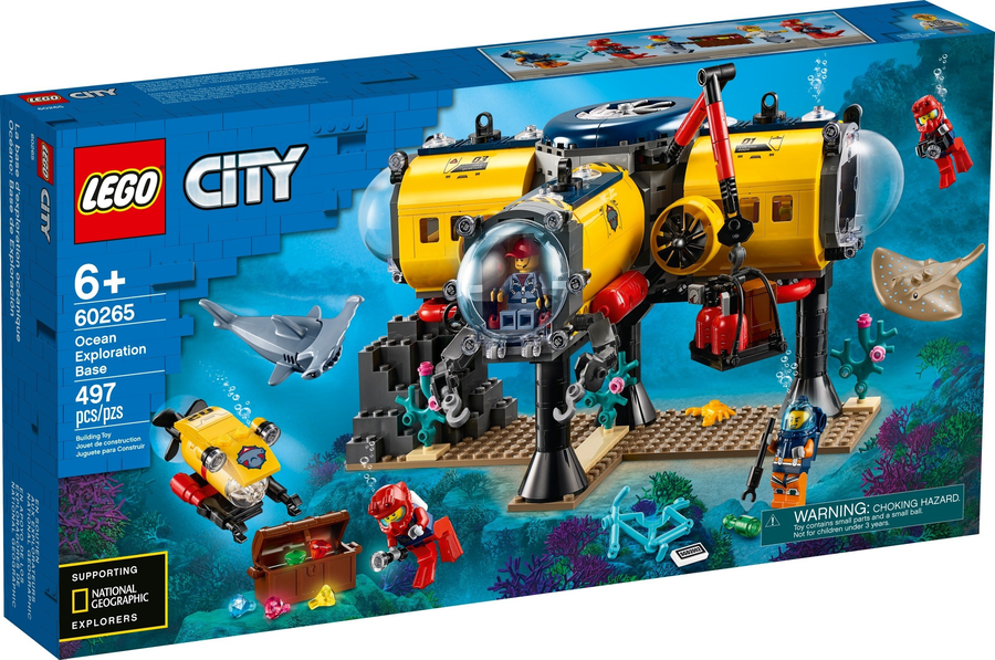 Mediatoy Lego City Base Per Esplorazioni Oceaniche