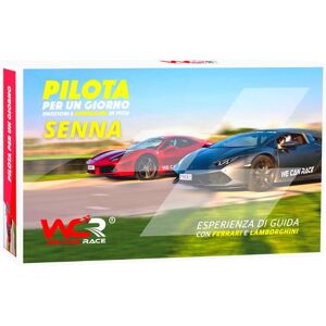 Box Cofanetto Regalo SENNA - Pilota per un giorno ! - Da 1 a 2 Giri consecutivi in base al circuito scelto! Guida in pista Ferrari Lamborghini Porsche Alfa - Esperienza in pista - Azienda affiliata a wonderbox smartbox esperienza 3