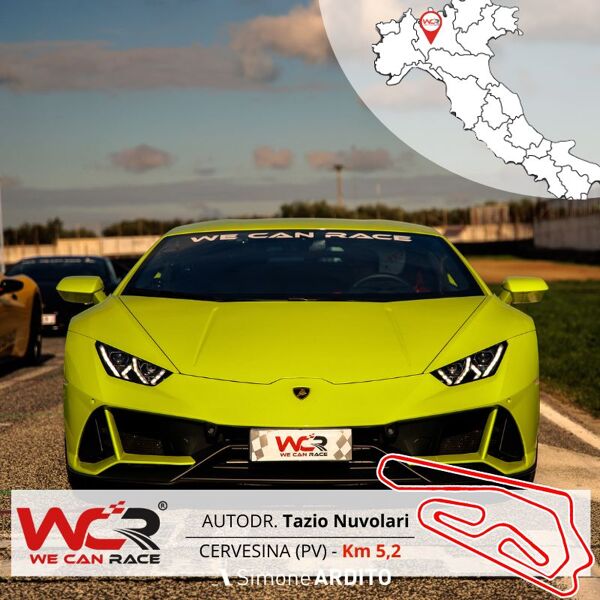 guida una lamborghini huracan evo da 640cv all’autodromo tazio nuvolari a cervesina, (pv) a partire da 1 giro (5,2km) - esperienza in pista - azienda affiliata a wonderbox smartbox esperienza 3