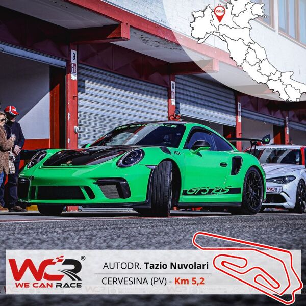 guida una porsche 911 gt3 rs da 520cv all’autodromo tazio nuvolari a cervesina, (pv) a partire da 1 giro (5,2km) - esperienza in pista - azienda affiliata a wonderbox smartbox esperienza 3