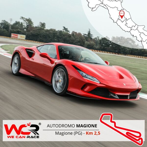 guida una ferrari f8 tributo da 720cv all’autodromo dell’umbria di magione, (pg) a partire da 1 giro (2,5km) - esperienza in pista - azienda affiliata a wonderbox smartbox esperienza 3