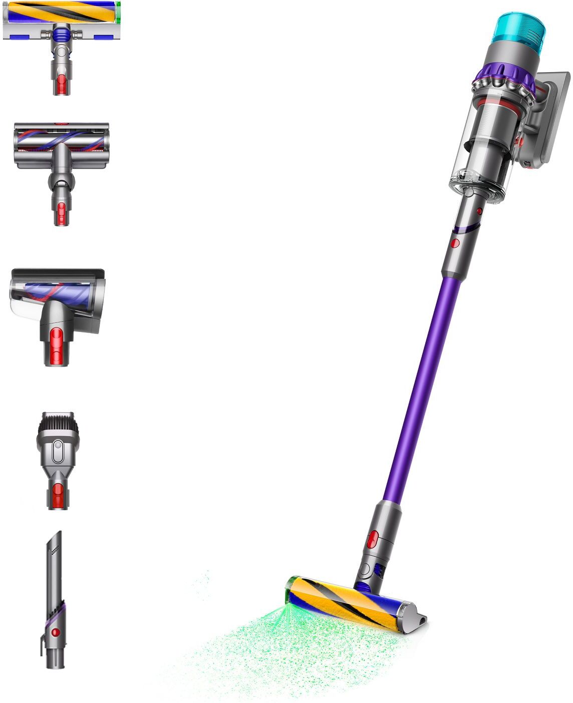 Dyson Gen5detect™ Absolute (viola/nichel) Aspirapolvere Senza Filo