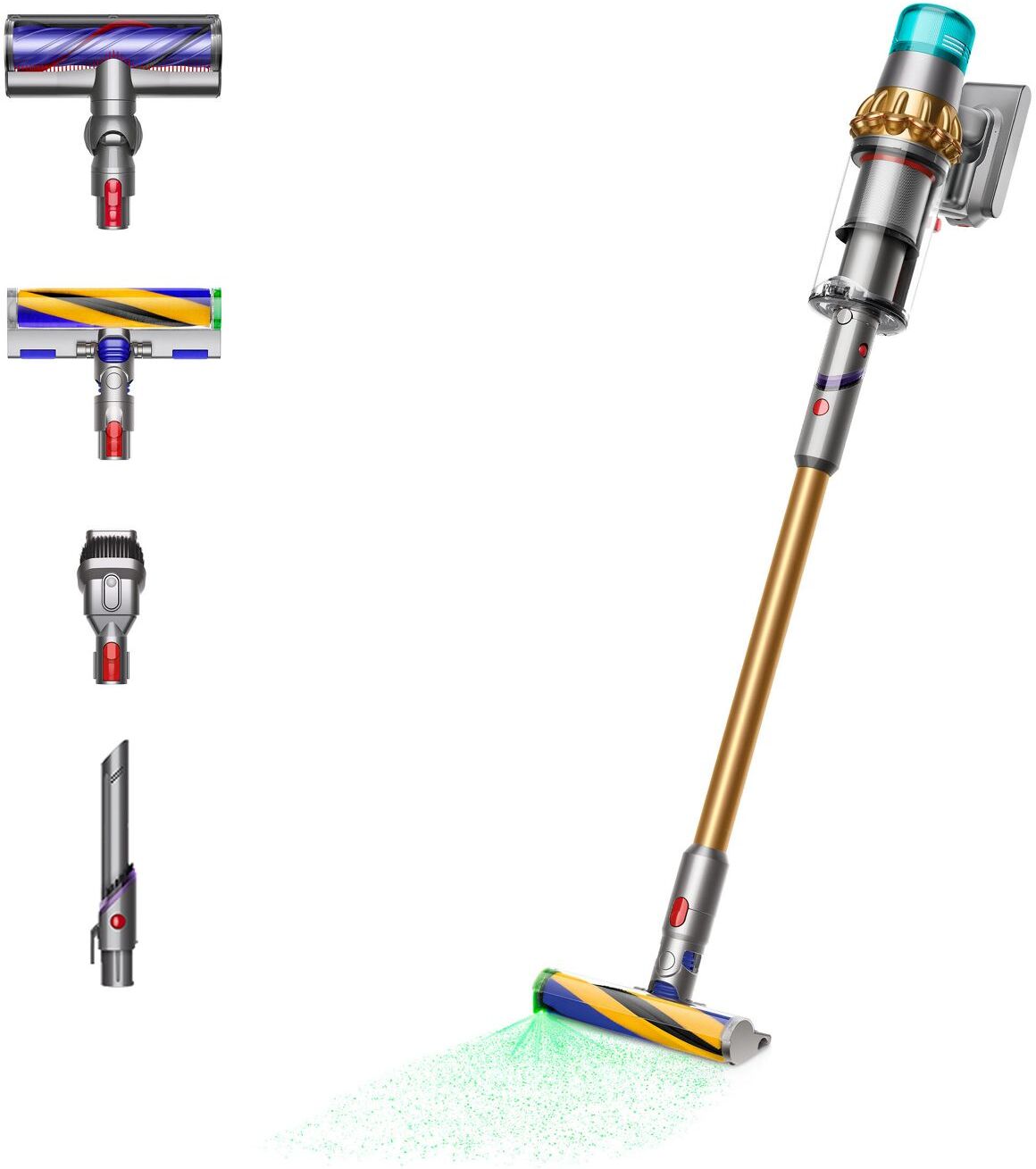 Dyson V15 Detect™ (oro) Aspirapolvere Senza Filo