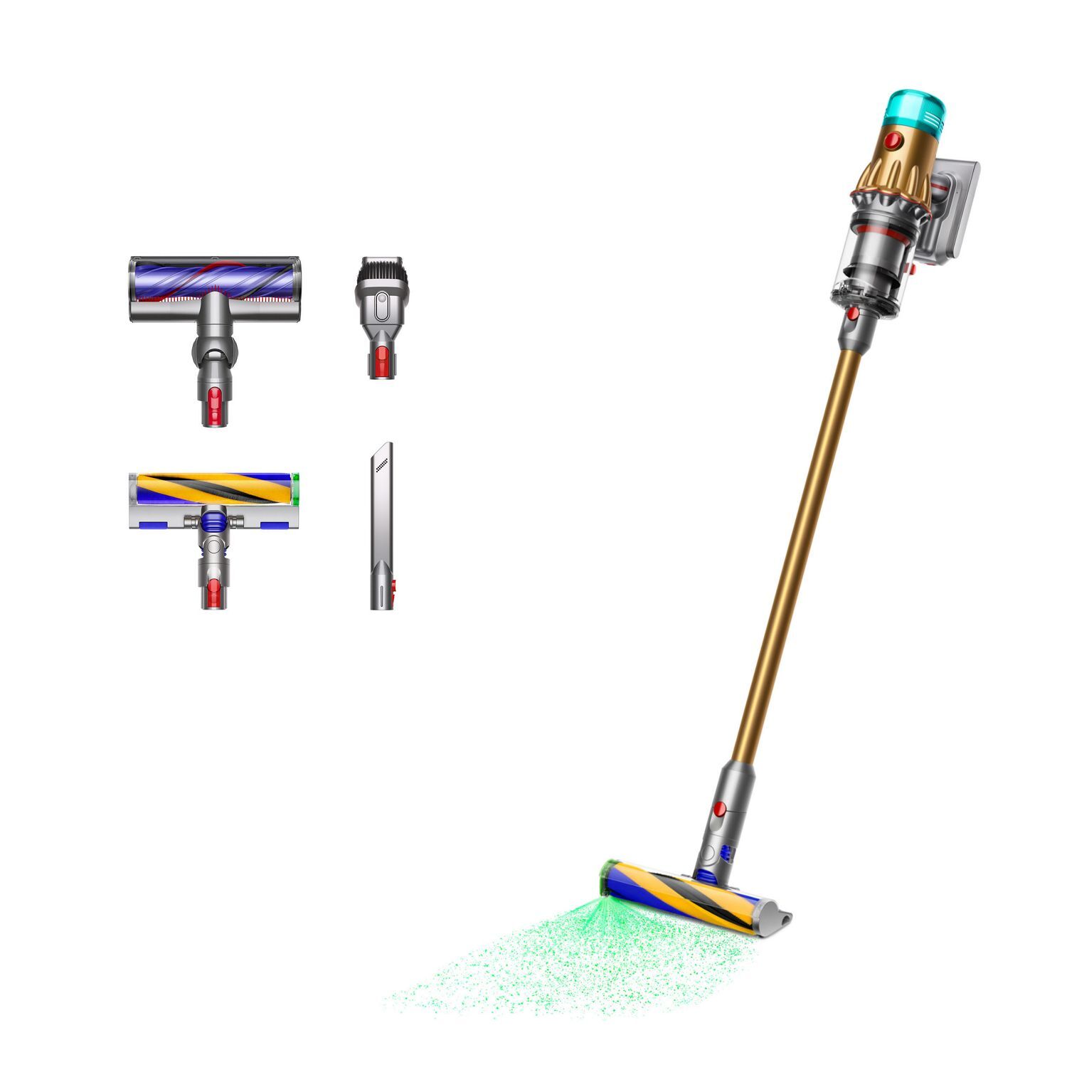 Dyson V12 Detect™ Slim (Oro) Aspirapolvere Senza Filo