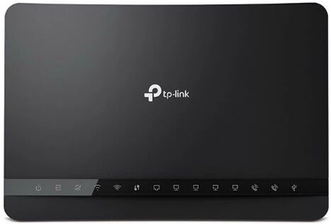 TP-Link Modem Router Fr Vdsl-Fttc-Ftts 100Mbps, Wi-Fi AC1200 ARCHER VR120