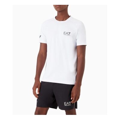 Maglietta bianca Ventus7 EA7 Emporio Armani - Tennis/Multisport Maglietta bianca Ventus7 EA7 Emporio Armani - Tennis/Multisport